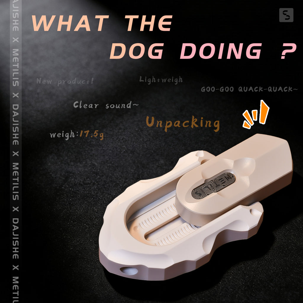 what the dog doing？